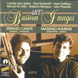 Piazzolla / Canuti / Somenzi - Live Bassoon Images  CD